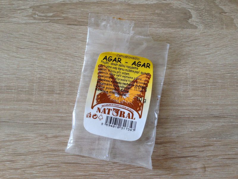 Agar zahušťovadlo